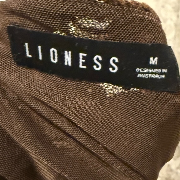 Lioness Chocolate Mesh Maxi Dress - Picture 7 of 7